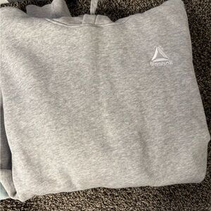 Reebok Light Gray hoodie